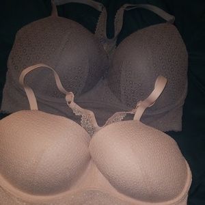 2 Victoria's secret 38DD racerback bralettes